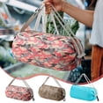 thumbnail image 1 of Bolsa plegable de la compra - Bolsa de la compra reutilizable de gran capacidad - 50×30×20cm - Poliéster Rip-Stop - Lavable - Para acampada, viajes y almacenamiento, 1 of 9