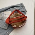 thumbnail image 4 of Bolso Comprador Hombro Mujeres Hombres Cierre Correa Mensajero Ajustable Color Sólido para El Escolar, 4 of 9