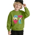 thumbnail image 4 of Tiijoy Toddler Girls Sweatshirt -Lined Comfy Crew Neck Shirt Pullover, Sizes 4-5T, 4 of 5