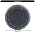 thumbnail image 3 of Digital Voltmeter Panel Meter Motorcycle Electric Tester ABS for 12V to 24V Automotive Batteries & Generators, 3 of 9