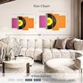 thumbnail image 4 of Elephant Stock Vinyl Record Cover Wall Art - Horizontal Multi Panel Canvas - Living Room Wall Decor - Music Multi Panel - Orange And Yellow Decor - 43" x 27", 4 of 8