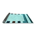 thumbnail image 2 of Ahgly Company Indoor Rectangle Solid Light Blue Modern Area Rugs, 3' x 5', 2 of 4