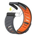 thumbnail image 1 of Silicone Watch Strap for Whoop 4.0, Two-color Sports Design, Adjustable Fit, Orange/Gray/Black/Starlight, 1 of 8
