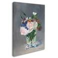 thumbnail image 2 of Trademark Fine Art "Flowers In a Crystal Vase" 1882 Canvas Art by Edouard Manet, 2 of 3