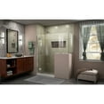 thumbnail image 5 of Unidoor-X 60 in. W x 36 3/8 in. D x 72 in. H Frameless Hinged Shower Enclosure in Chrome, 5 of 11
