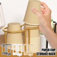 thumbnail image 3 of Cup Storage Holder Luxury Disposable Cup Support Frame Household Kitchen Pa, 3 of 8