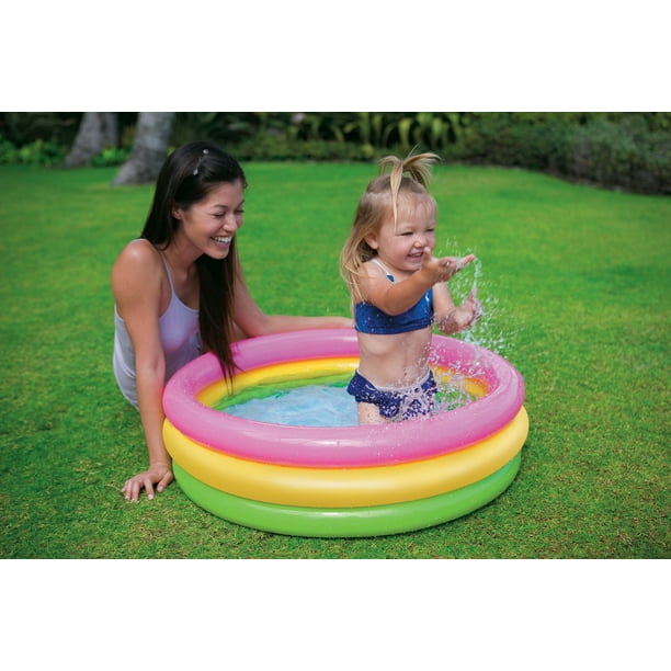 Intex Sunset Glow Inflatable Baby Pool