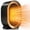 Black, variant on FrSara Space Heater, Small Portable Electric Heaters 1500W/800W, 2S Fast Heating, Tip-Over and Overheat Protection, Mini PTC Ceramic Room Desk Heater for Office Bedroom Indoor Use