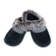 thumbnail image 2 of Isotoner Chaussons à Capuche en Microsuède et Fourrure Recyclés (Femmes), 2 of 3