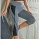thumbnail image 3 of WILLBEST Pantalones de Yoga de Cintura Alta para Mujer, Mallas Elásticas de Entrenamiento de 7/8 de Largo, Cómodas Mallas Deportivas para Correr, Gimnasio, Uso Diario Mediana, 3 of 4