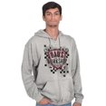 thumbnail image 3 of Dad's Workshop Father's Day Tools Men's Big & Tall Graphic Zip Up Hoodie Brisco Brands 3X, 3 of 4