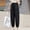 Black, variant on SIYUDAN Womens Pants Women'S Casual Pants Blue Adult Work Pants Women Comfy Work Pants Women Wide Leg Pants With Pockets Summer Clothes For Women