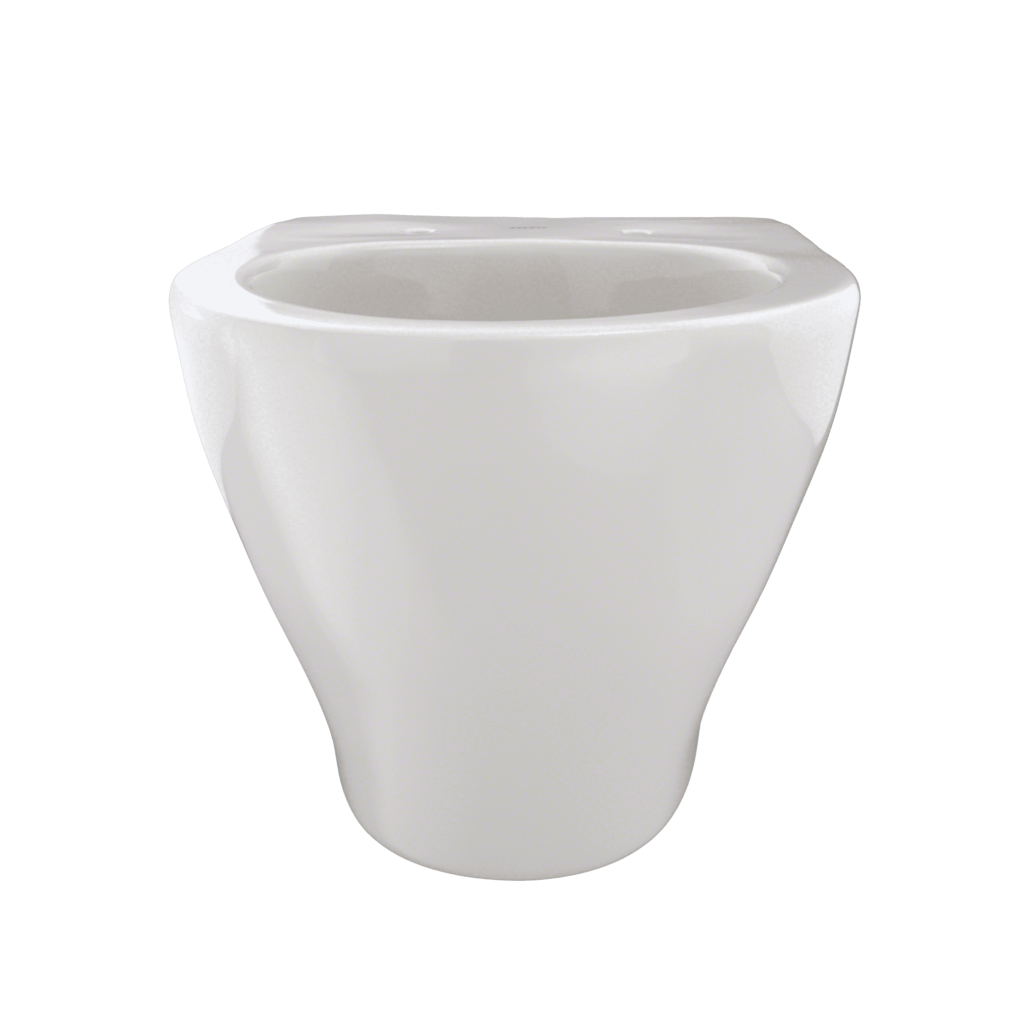 TOTO® Aquia® Wall-Hung Elongated Toilet Bowl with Skirted Design, Sedona Beige - CT418F#12