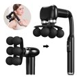 thumbnail image 2 of MassageGun with Upgraded Extension Handle,Handheld BackMassager Tool,Back Massager for Pain Relief Deep Tissue,Muscles/Neck/Shoulders/Waist/Legs Massager with 6 MassageHeads,Gifts for Tech Lovers, 2 of 9