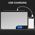 thumbnail image 2 of Digital Kitchen Scale 33Lb with Measure Length 8In, Rechargeable with LCD Display Weight Grams and, 2 of 5