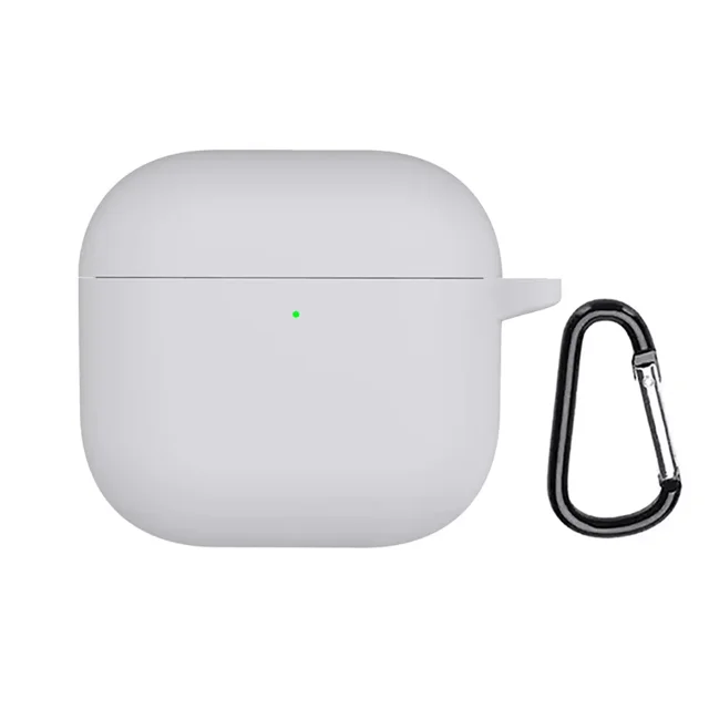 GadgetCom Replacement Case Compatible with Apple AirPods 4 , Shockproof Silicone Earbuds Pouch Cover With Clip Hook
