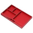 thumbnail image 4 of Plateau à Vis Magnétique, Alliage d'Aluminium Taille Portable Robuste Durable pour Réparation RC DIY Rouge, 4 of 8