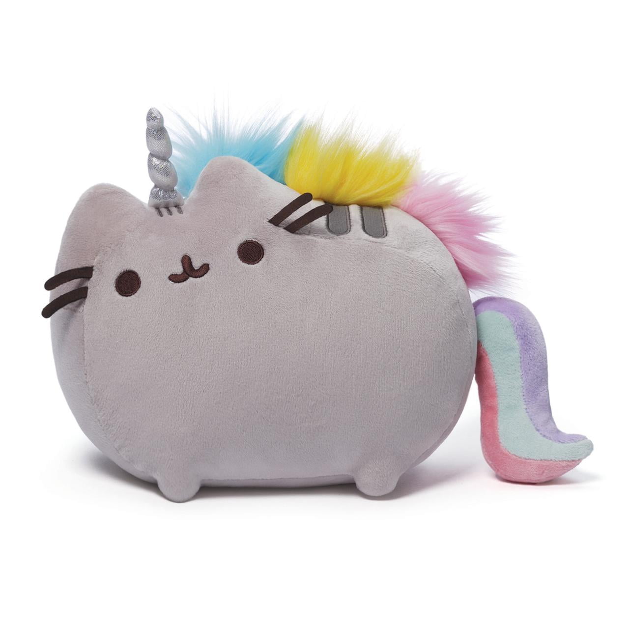 GUND Pusheen Plush Cat Holding Cotton Candy Cone for sale online 