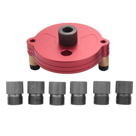 

Woodworking Pocket Hole Jig 2/3/4/5/6/8/10mm -Centering Vertical Doweling Jig Drill Guide Locator Hole Puncher Tools