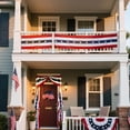 thumbnail image 4 of 4th Of July Decorations Outdoor Independence Day Backdrop Streamer 50 cm x 600 cm Multicolor Nylon Spandex, 4 of 7