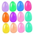 thumbnail image 2 of 12 huevos de Pascua rellenables para cestas de Pascua, juguetes interactivos, regalos de fiesta para multicolor, 2 of 9