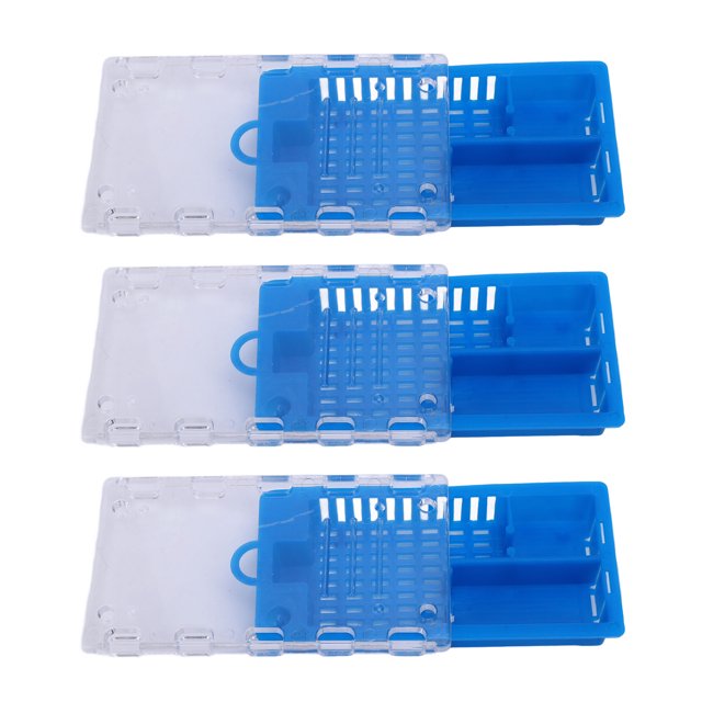10Pcs Plastic Queen Bee Cage, Thoughtful Design Lightweight and Portable Convenient Beekeeping Supplies for Beekeeper Equipment ToolRed