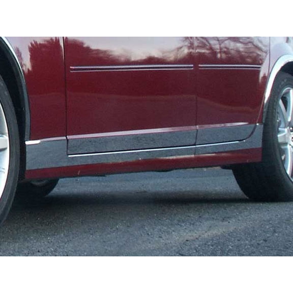 Stainless Rocker Panel Trim 8Pc Fits 2005-2007 Cadillac CTS TH45253 QAA