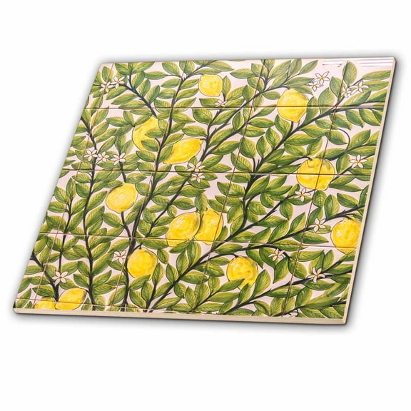 3dRose, Portugal, Evora, hand painted ceramic tile mural, 12 Inch Ceramic Tile