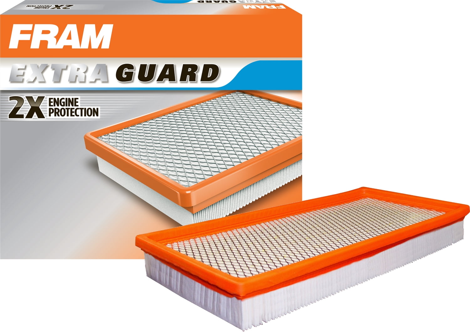 FRAM Extra Guard CA3901 Engine Air Filter For Chevrolet, Dodge, Jeep and Mitsubishi Vehicles