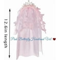 thumbnail image 6 of YooGuoGuo Princess Tiara headband Veil Short 2 Tier Rhinestones Bridal Veil Hairband Costume Party Headpiece Hair Accessories, 6 of 6
