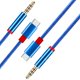 thumbnail image 4 of Gwong Electrónica 1M Type-C Male a 3,5 mm Cable adaptador de audio AUX AUX para Samsung Car Speaker, 4 of 7