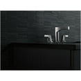 thumbnail image 2 of Delta Zura Two Handle Widespread Bathroom Faucet, Polished Nickel, 2 of 3