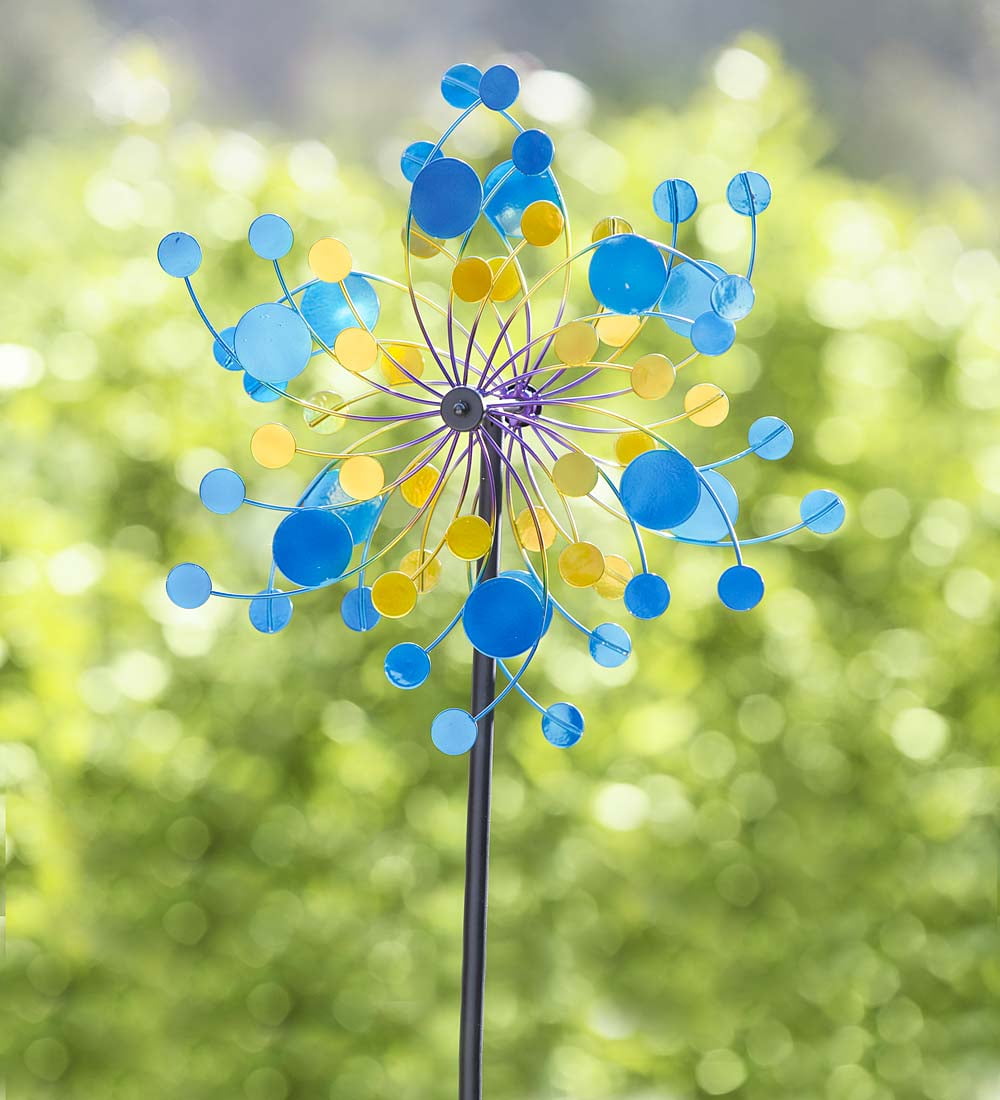 Midi Confetti Garden Wind Spinner, 4' H by Plow & Hearth