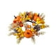 thumbnail image 5 of Corona de velas en forma de anillo,Corona artificial con forma de calabaza y vela para festival,Candelabro de calabaza con corona de otoño,Adorno de corona de Acción de Gracias,festival de, 5 of 9