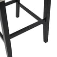 thumbnail image 6 of Christopher Knight Home Transitional 30.75" Fabric Upholstered Bar Stools with Solid Wood Frame, Beige, Set of 2, 6 of 12