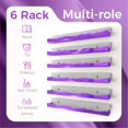 thumbnail image 4 of Organizador de esmaltes de uñas de pared YMVV, 38 cm, color morado, 4 of 7