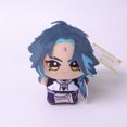 thumbnail image 3 of Muñeco de peluche de 10 cm con colgante de Genshin Impact, juego de anime, Zhongli Venti, Ajax, Klee Xiao, muñeco de peluche de dibujos animados para cosplay, regalo de decoración, 3 of 5