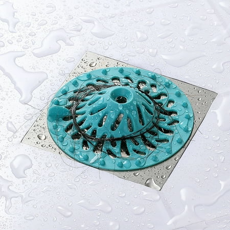 

Round Bathroom Drain Cover Soft Durable Hair Stopper for Household Accessories