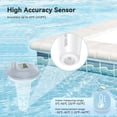 thumbnail image 3 of Tiptop Home Pool Thermometer Easy Read, IPX7 Waterproof Pool Thermometer for Water Temperature, Digital Pool Thermometer with Indoor Monitor & String for Outdoor Swimming Pools Spas Hot Tubs, 3 of 9