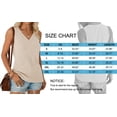 thumbnail image 6 of MOSHU Summer Tank Tops for Women V Neck Sleeveless Tops Loose Fit Dressy Casual Shirts, 6 of 8