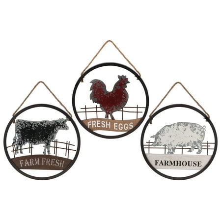 Tarnished Copper Finish - Urban Trends Collection: Metal Wall Art Tarnished Finish Copper