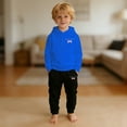 thumbnail image 4 of WOYY Boys Casual Athletic Tracksuit Hoodie Jogger Pants Set, Sizes 2-13, 4 of 6