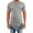 Grey, variant on PMUYBHF Custom Shirts for Men Men Irregular Hop Short Sleeve Button Summer Graphic Tees Men Musician