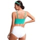 thumbnail image 2 of Top de Bikini CRZ YOGA con Relleno en Forma de V y Tirantes Ajustables L, 2 of 4