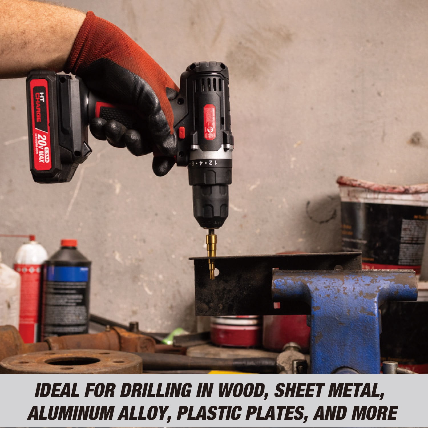 Hyper Tough 2-Piece Titanium Coated Step Drill Bits