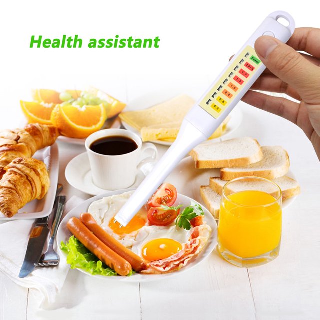 Probador electrónico de salinidad de alimentos Pen Indicador LED Medidor de concentración de sal Ndcxsfigh nuevos