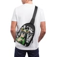 thumbnail image 4 of My Hero Academia Sling Bag Foldable Crossbody Bag Unisex Versatile Shoulder Bag Chest Pack Zipper for Gym Travel, 4 of 5