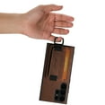 thumbnail image 5 of for Samsung Galaxy S22 Ultra PU Leather Card Slots Back Case, Classic Wristband Kickstand Finger Ring Shockproof Protective TPU Frame Case for Samsung Galaxy S22 Ultra Women Men Boys Girls, Brown, 5 of 10