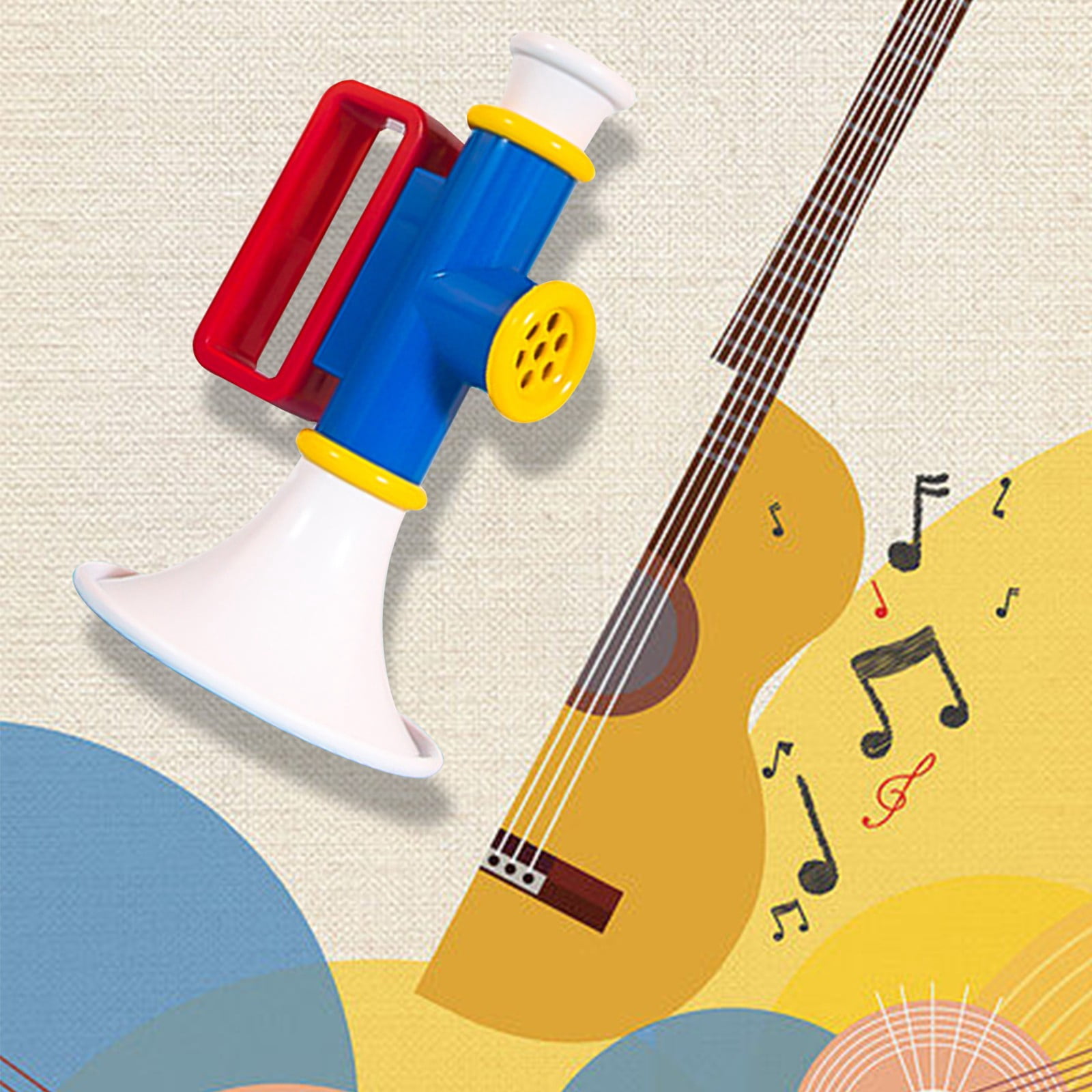 WSBDENLK Cyberlundi Trompette Éducative pour Enfants Peut Jouer des Instruments de Musique Jouets d'Éveil Musical pour la Petite Enfance Jouets pour Enfant Économies d'Automne