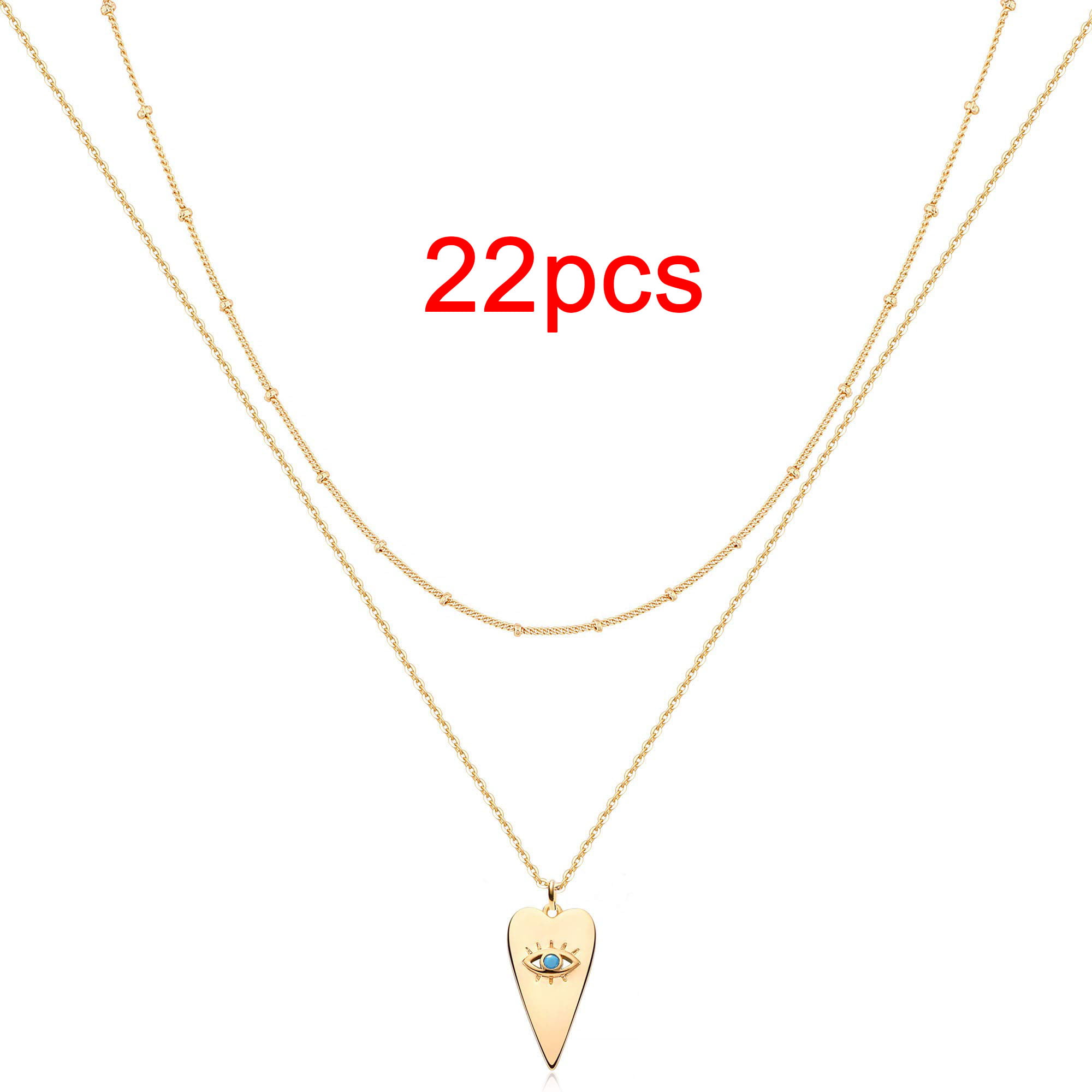 10PCS Heart Dainty Pendant Shiny Gold Enamel Pendant CZ Pave Pendant Jewelry Making Supplies